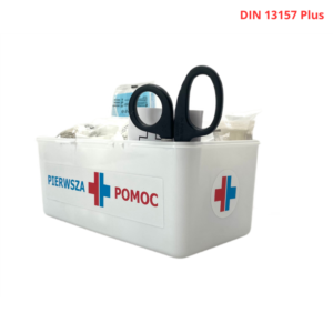 Apteczka domowa - zestaw pierwszej pomocy Wersja DIN 13157 Plus